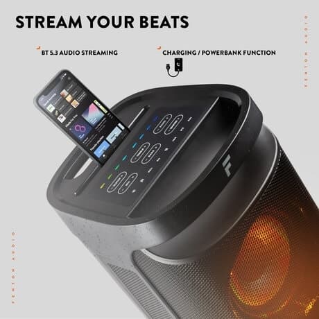 Fenton Pulse200 Party speaker - festhögtalare med ljusshow