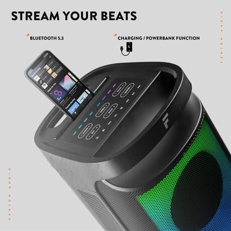 Fenton Pulse160 Party speaker - festhögtalare med ljusshow