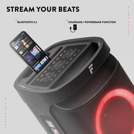 Fenton Pulse65 Party speaker - festhögtalare med ljusshow