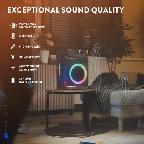 Fenton Pulse65 Party speaker - festhögtalare med ljusshow