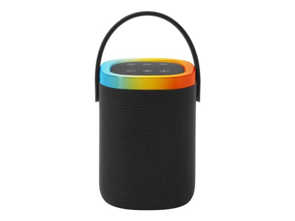 Datorhögtalare Portabel högtalare|GEMBIRD|Portabel/Trådlös|Bluetooth|SPK-BT-LED-06