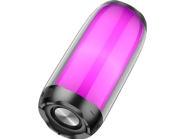 HOCO Bluetooth-høyttaler HC8 Black Portable RGB LED 1800 mAh 10W