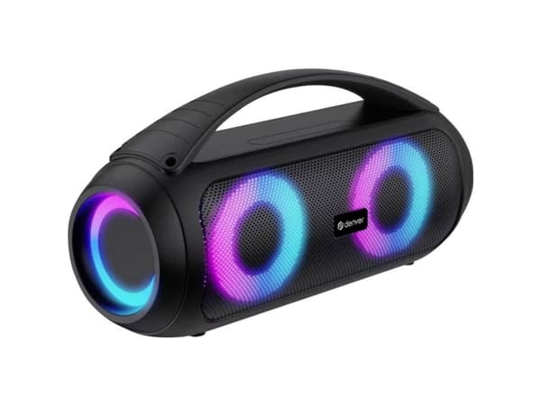 DENVER BTG-616 - Boombox-högtalare - för bärbar användning - trådlös - Bluetooth - 20 Watt