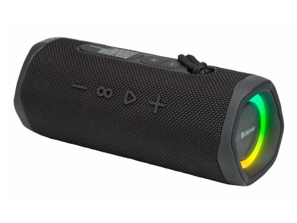 Denver BTV-223B BLACK, 20 W, 2 W, Trådløs, Sort, Cylinder, Knapper