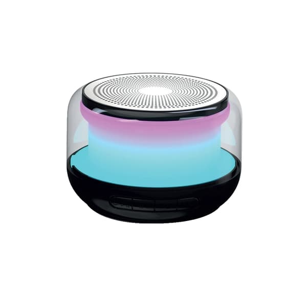 Setty Trådlös Högtalare Bluetooth Round RGB - Svart
