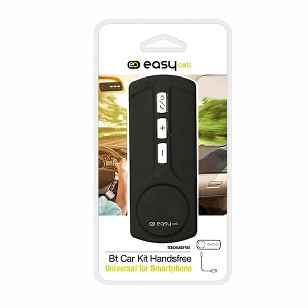 SBS Trådlös Högtalare Bluetooth Handsfree Kit för Bil - Svart