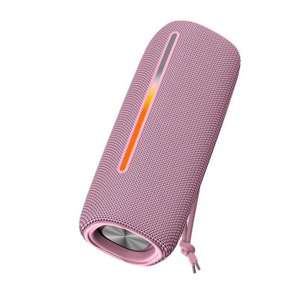 Forever Trådlös Högtalare Bluetooth 20W BS-20 LED - Rosa