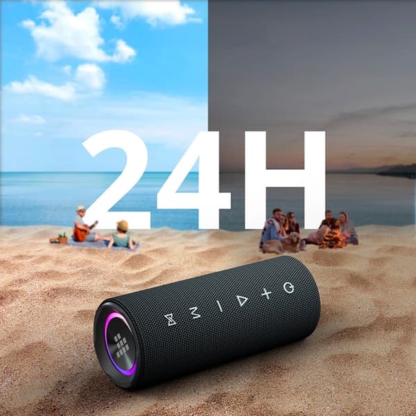 Tronsmart Högtalare Bluetooth Bärbar Mirtune C2 24W - Svart
