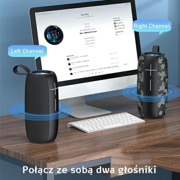 Awei Vattentät Bluetooth Högtalare Y370 - Svart