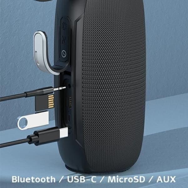Awei Vattentät Bluetooth Högtalare Y370 - Svart