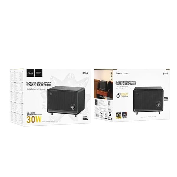 Hoco Högtalare Bluetooth Retrostil BS65 - Svart