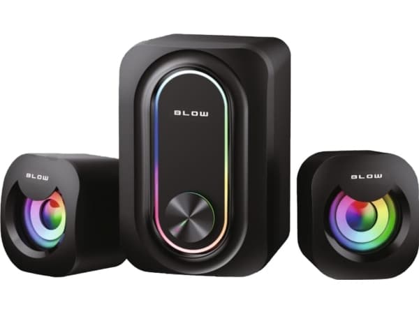 Computer Speakers Blow 2.1 Computer Gaming-høyttalere med subwoofer