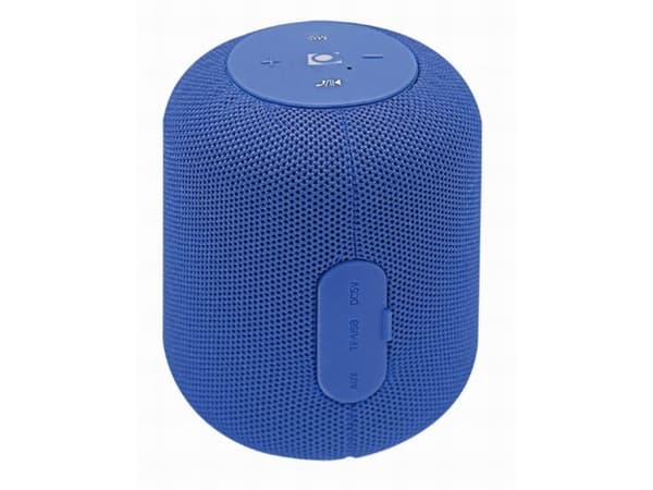 Gembird SPK-BT-15 - Høyttaler - for bærbar bruk - trådløs - Bluetooth - 5 watt - blå
