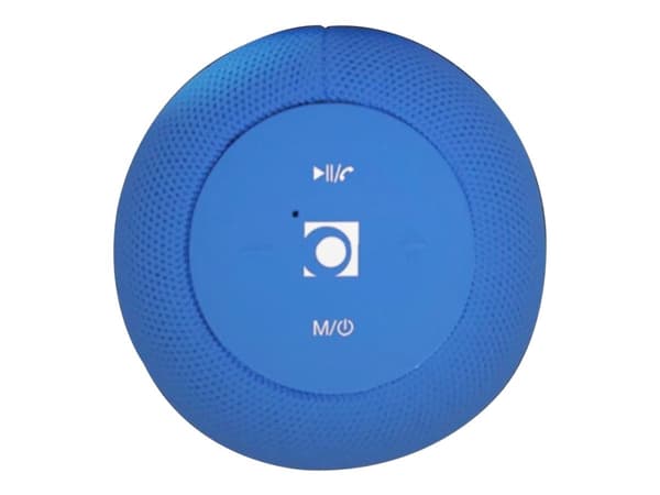 Gembird SPK-BT-15 - Høyttaler - for bærbar bruk - trådløs - Bluetooth - 5 watt - blå