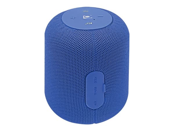 Gembird SPK-BT-15 - Høyttaler - for bærbar bruk - trådløs - Bluetooth - 5 watt - blå Blå