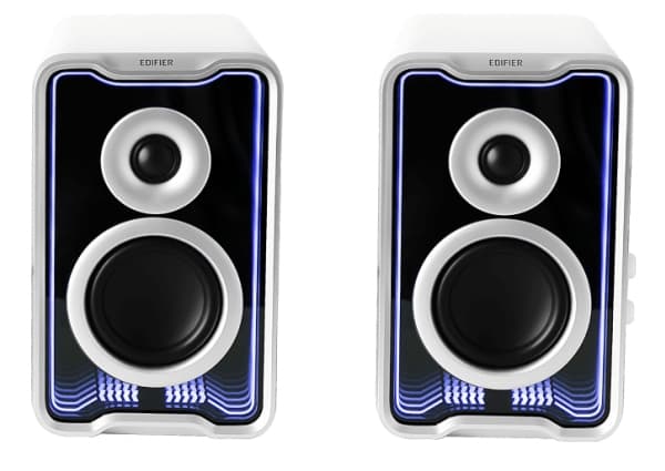Edifier QR30 työpöytäkaiutin valkoinen Bluetooth RGB vähittäismyynti - Kaiutin (QR30-WT)