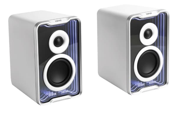 Edifier QR30 työpöytäkaiutin valkoinen Bluetooth RGB vähittäismyynti - Kaiutin (QR30-WT)