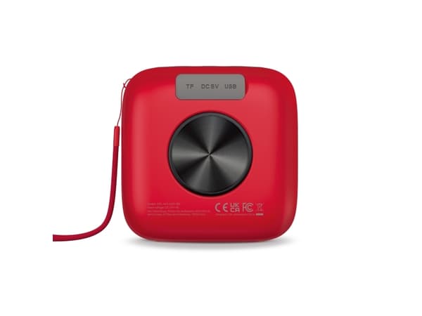 Veho MZ-4 PORTABLE BLUETOOTH SPEAKER-RED, Wireless