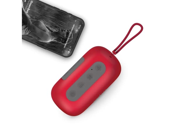 Veho MZ-4 PORTABLE BLUETOOTH SPEAKER-RED, Wireless