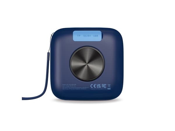 Veho MZ-4 PORTABLE BLUETOOTH SPEAKER-BL, 1-veis, Trådløs, Blå