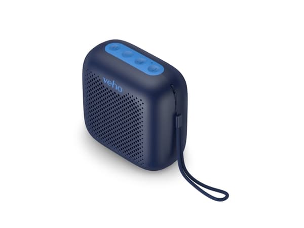 Veho MZ-4 PORTABLE BLUETOOTH SPEAKER-BL, 1-veis, Trådløs, Blå