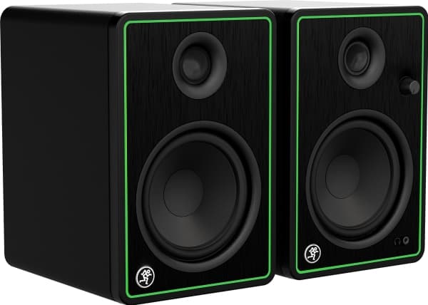 Mackie CR5-X, 2-vägs, 2.0 kanaler, Kabel & Trådlös, 80 W, Svart