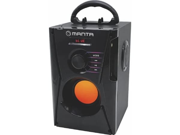 Manta SPK815 högtalare svart