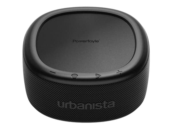 Urbanista Malibu - Høyttaler - for bærbar bruk - trådløs - Bluetooth - Appstyrt - 20 watt - midnatts sort
