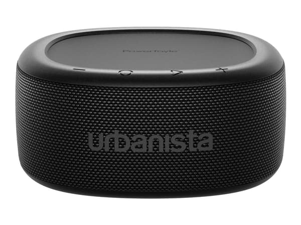 Urbanista Malibu - Høyttaler - for bærbar bruk - trådløs - Bluetooth - Appstyrt - 20 watt - midnatts sort