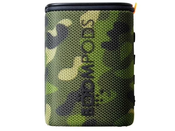 Boompods Beachboom, 5 W, Trådlös, Bärbar monohögtalare, Kamouflage, Knappar, Dammresistent, Vattentät