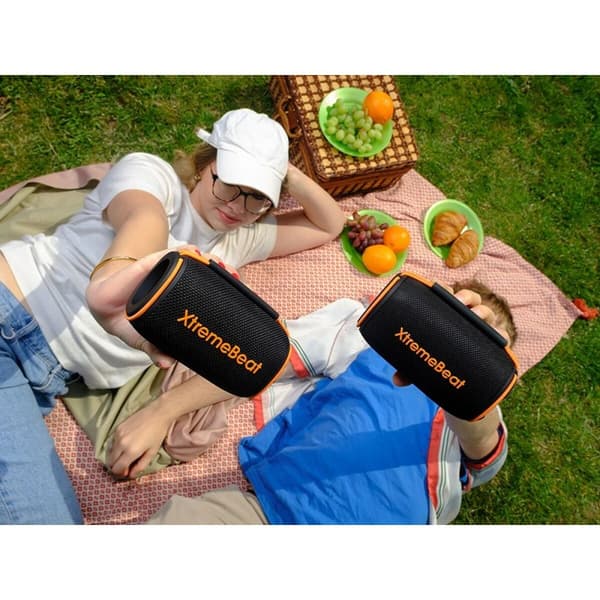 Bärbar Bluetooth Högtalare Tracer XtremeBeat TWS Svart 15 W