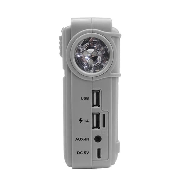 Emergency AM FM-radio Bluetooth Afspiller Håndsvinggenerator PowerBank