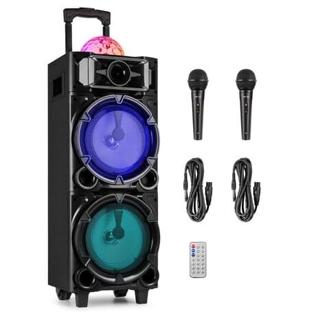 Fenton LIVE290 Karaoke Station med ljusshow 2x 8”