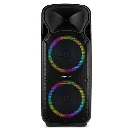 Fenton FT212LED MK2 Bärbart Ljudsystem 2x 12" 1400W peak effekt