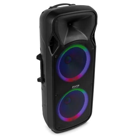 Fenton FT212LED MK2 Bärbart Ljudsystem 2x 12" 1400W peak effekt
