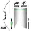 Miniatyrbillede 1 af 2: Recurve Bue, Sammenklappeligt Design, Sigtepunkt, Type B 40lbs sæt 1
