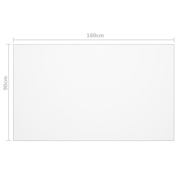 Pöytäsuoja matta 160x90 cm 2 mm PVC