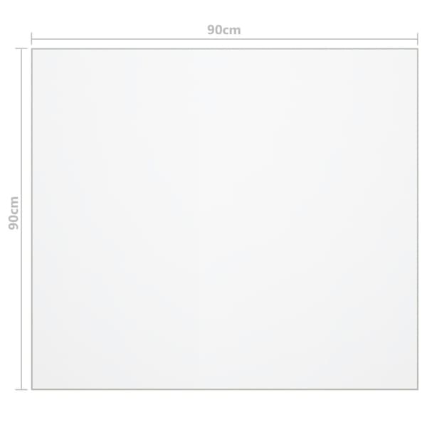 Pöytäsuoja matta 90x90 cm 2 mm PVC