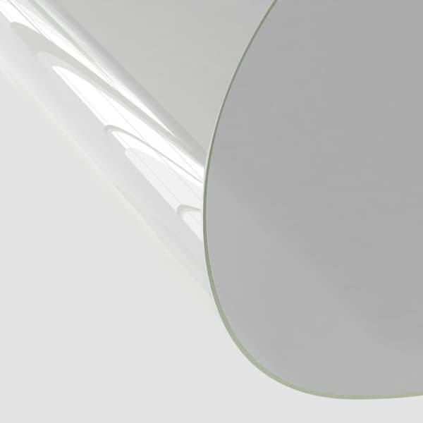 vidaXL bordbeskytter Ø 110 cm 2 mm PVC transparent -  Borde – tilbehør