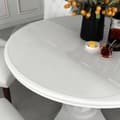 Pikkukuva 1 / 6: vidaXL Pöytäsuoja läpinäkyvä Ø 80 cm 2 mm PVC -  Pöytätarvikkeet