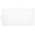 Miniatyrbillede 7 af 7: vidaXL bordbeskytter 200x100 cm 1,6 mm PVC transparent -  Borde – tilbehør