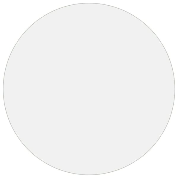 vidaXL Pöytäsuoja matta Ø 110 cm 2 mm PVC -  Pöytätarvikkeet