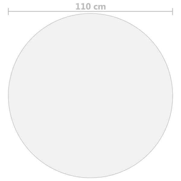 Bordstillbehör - Living Bordsskydd genomskinligt Ø 110 cm 2 mm PVC