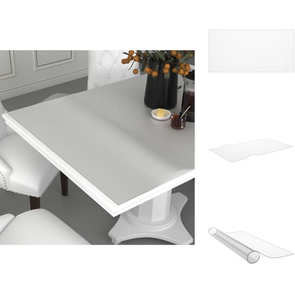 Borde – tilbehør - Living bordbeskytter 200x100 cm 1,6 mm PVC mat