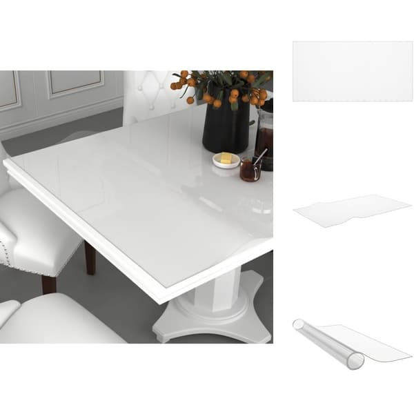 Pöytätarvikkeet - Living Pöytäsuoja läpinäkyvä 180x90 cm 2 mm PVC