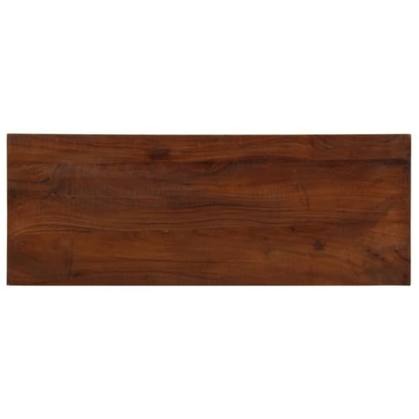 Bordsskiva 80x40x2,5 cm rektangulär massivt återvunnet trä
