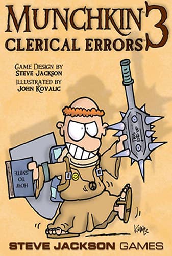 Munchkin 3: Clerical Errors - BrÃ¦tspil