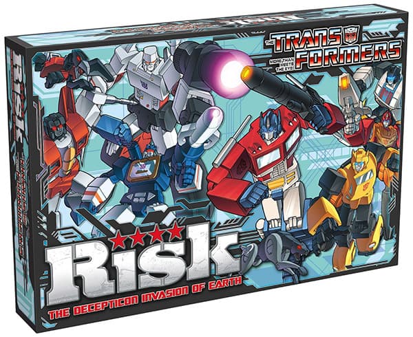 Risk Transformers: The Decepticon Invasion of Earth - Lautapeli