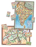 Miniatyrbillede 2 af 2: Ticket To Ride Map Coll. #2 India-Switzerland - BrÃ¦tspil