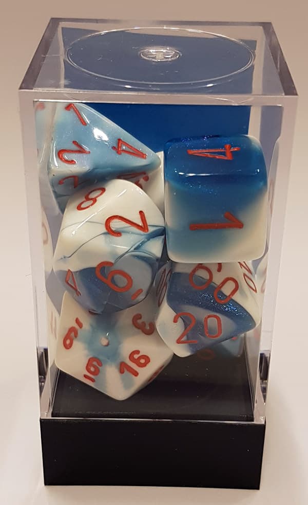 T?rningsset - Gemini Astral Blue (CHX26457) - Brætspil